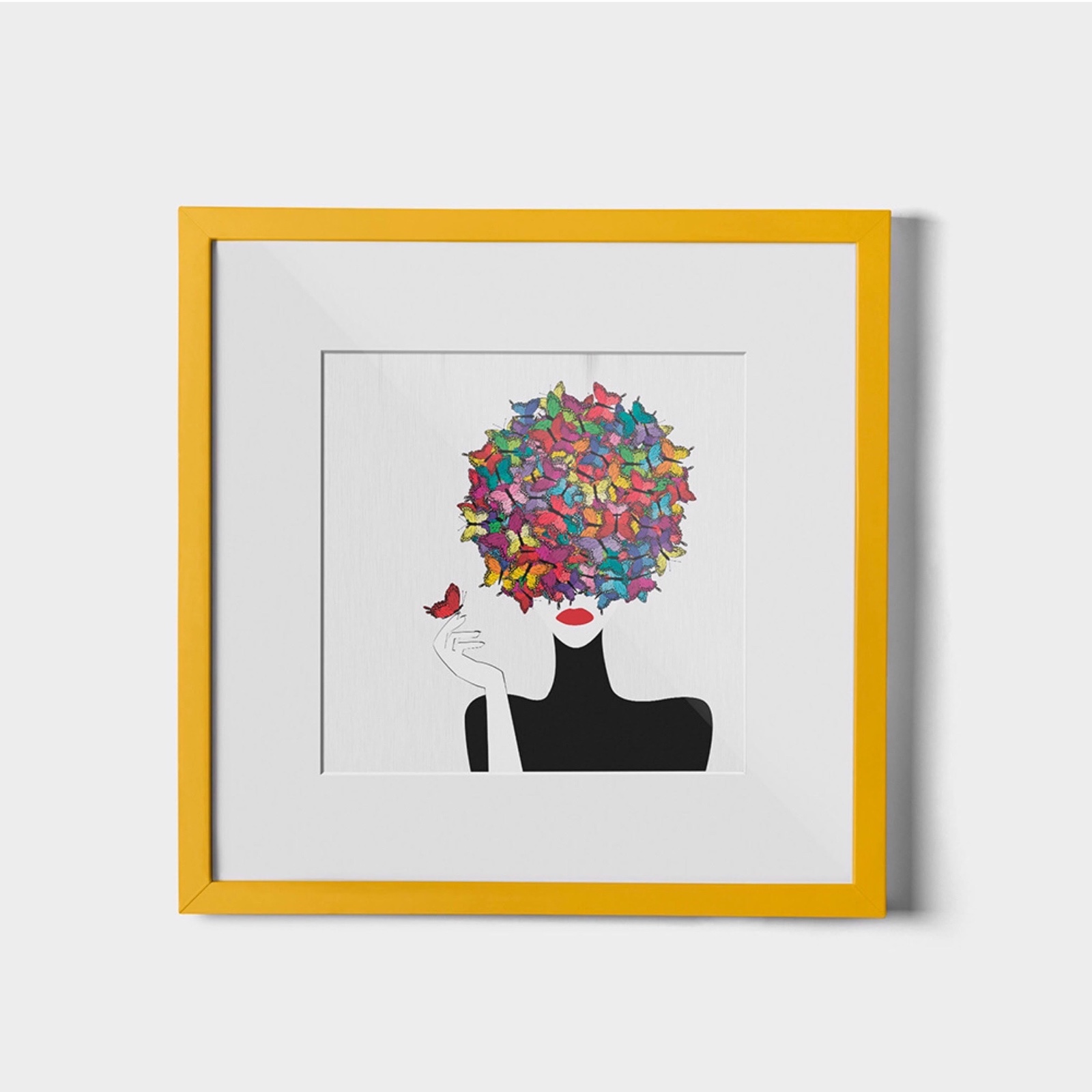 Butterfly Lady ArtScapes augmented-reality print