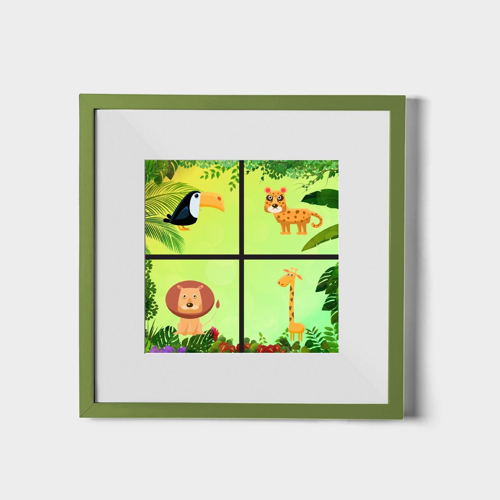 Jungle Jumble ArtScapes print